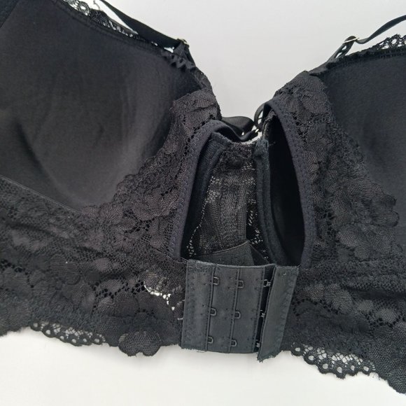 RAMPAGE INTIMATES 40DD BLACK LACE BRA - Picture 12 of 14